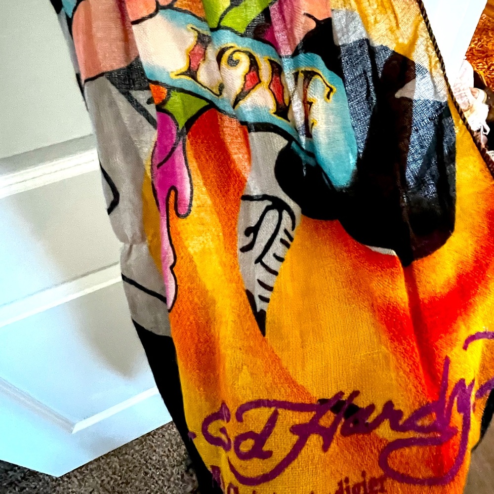 Vintage Ed Hardy Scarf